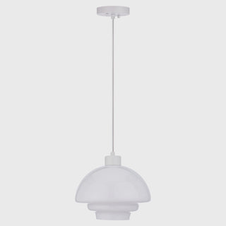 Lighting Insprirations Fenwick Pendant 28cm White