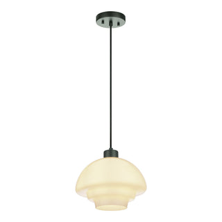 Lighting Insprirations Fenwick Pendant 28cm Black