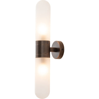 Lighting Inspirations Hepburn Wall Light Antique Brass