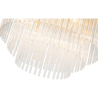 Lighting Inspirations Evangeline Small 45cm 6 Light Chandelier Satin Brass