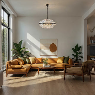 Lighting Inspirations Evelyn Large 80cm 10 Light Chandelier Antique Brass