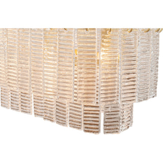 Lighting Inspirations Alara 100cm 5 Light Bench Chandelier Satin Brass