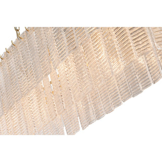 Lighting Inspirations Alara 100cm 5 Light Bench Chandelier Satin Brass