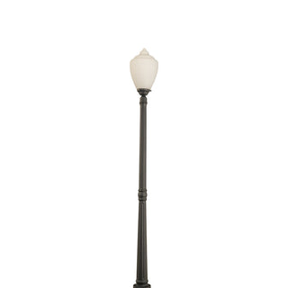 Lighting Inspirations Newry Large Standard Outdoor Garden Post Light Matte Black