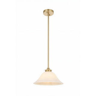 Lighting Insprirations Dallas Single 1 Light Pendant Satin Brass