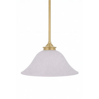Lighting Insprirations Dallas Single 1 Light Pendant Satin Brass