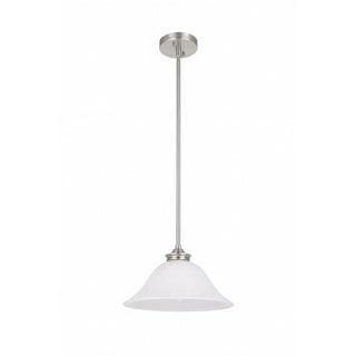 Lighting Insprirations Dallas Single 1 Light Pendant Brushed Nickel