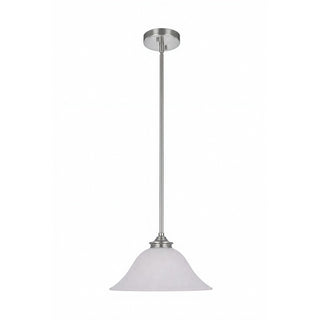 Lighting Insprirations Dallas Single 1 Light Pendant Brushed Nickel