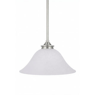 Lighting Insprirations Dallas Single 1 Light Pendant Brushed Nickel