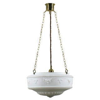 Lighting Inspirations Senator 14'' On 3 Chain Suspension Polished Brass