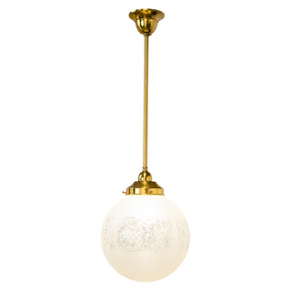 Lighting Inspirations Sheffield 10'' On Rod Set 1/2'' x 1/2m Polished Brass