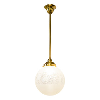 Lighting Inspirations Sheffield 10'' On Rod Set 1/2'' x 1/2m Polished Brass