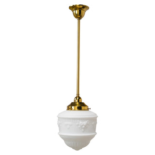 Lighting Inspirations Senator 8'' On Rod Set 1/2'' x 1/2m Polished Brass