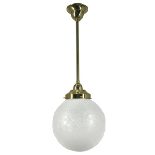 Lighting Inspirations Sheffield 8'' On Rod Set 1/2'' x 1/2m Polished Brass
