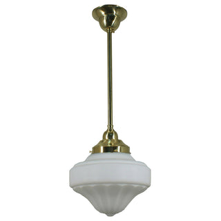 Lighting Inspirations Derby 9'' On Rod Set 1/2'' x 1/2m Polished Brass