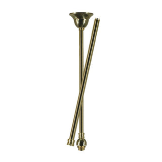 Lighting Inspirations Rod Set 3/4" x 1m (2pc) Polished Brass
