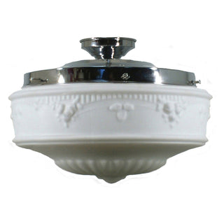Lighting Inspirations Senator 14'' Opal Matte Batten Fix Chrome