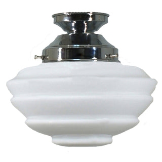 Lighting Inspirations Cannes Opal Matte Batten Fix Chrome