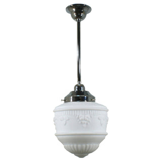 Lighting Inspirations Senator 8'' on Rod Set 1/2'' x 1/2m Chrome