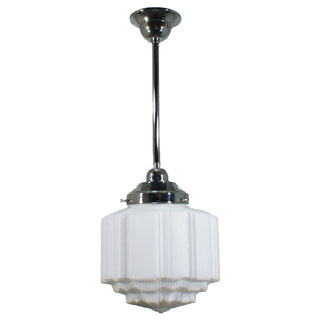 Lighting Inspirations St Kilda 8'' on Rod Set 1/2'' x 1/2m Chrome