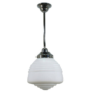 Lighting Inspirations Domec Opal Matte On Rod Set 1/2'' x 1/2m Chrome