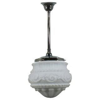 Lighting Inspirations Premier 12'' Opal Matte Rod Set 3/4'' x 1/2m Chrome