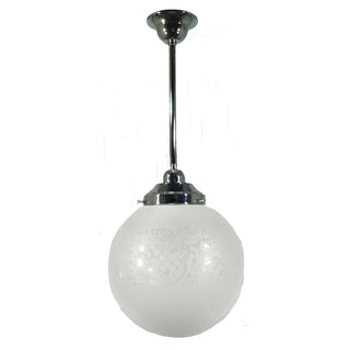 Lighting Inspirations Sheffield 10" On Rod Set 1/2'' x 1/2m Chrome