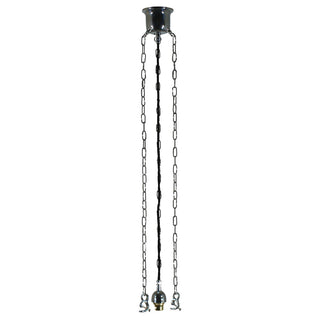 Lighting Inspirations 3 Chain Suspension with Gravity Hooks Chrome