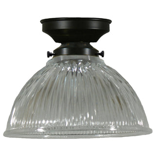 Lighting Inspirations Claredon 6'' Clear Batten Fix Patina Black