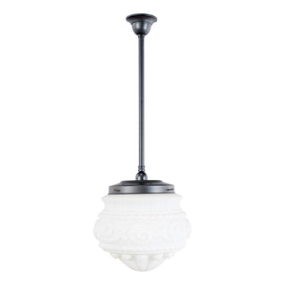 Lighting Inspirations Premier 12'' Opal Matte On Rod Set 3/4'' x 1/2m Patina