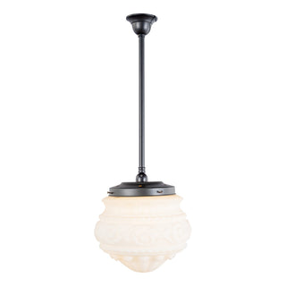 Lighting Inspirations Premier 12'' Opal Matte On Rod Set 3/4'' x 1/2m Patina