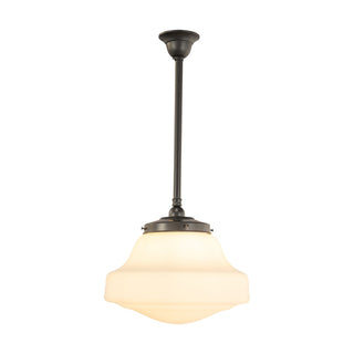 Lighting Inspirations Lincoln Opal Matte On Rod Set 3/4'' x 1/2m Patina