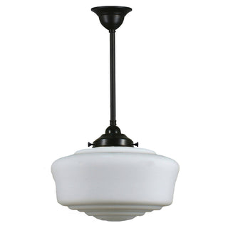 Lighting Inspirations Moulins Opal Matte On Rod Set 1/2'' x 1/2m Patina