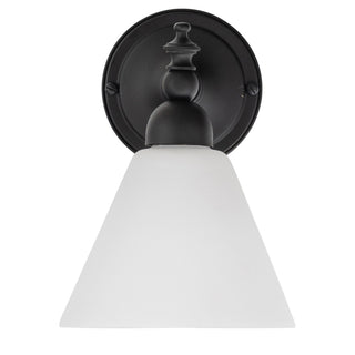 Lighting Inspirations Koscina Wall Light Patina With Cono Opal Matte
