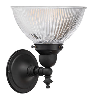 Lighting Inspirations Koscina Wall Light Patina With 6'' Claredon Clear Glass