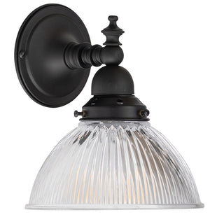 Lighting Inspirations Koscina Wall Light Patina With 6'' Claredon Clear Glass