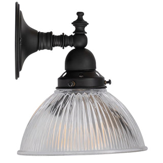 Lighting Inspirations Koscina Wall Light Patina With 6'' Claredon Clear Glass