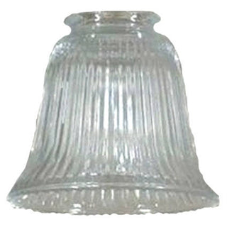 Lighting Inspirations Zipper 23 2 1/4" Fitter Glass Shade Clear