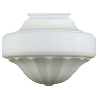 Lighting Inspirations Derby 13" Glass Shade 6 1/4"Fitter Opal Matte