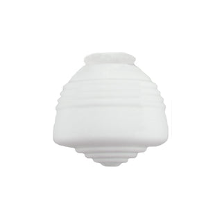 Lighting Inspirations Domec Glass Shade 4 1/4"Fitter Opal Matte