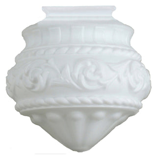 Lighting Inspirations Premier 8" Glass Shade 4 1/4"Fitter Opal Matte