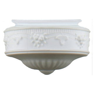 Lighting Inspirations Senator 17" Glass Shade Opal Matte