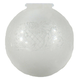 Lighting Inspirations Sheffield 10" Glass Shade 4 1/4" Fitter Frost Etch