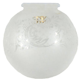 Lighting Inspirations Sheffield 6" Glass Shade 3 1/4" Fitter Frost Etch