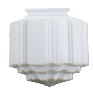 Lighting Inspirations St Kilda 8" Glass Shade 4 1/4"Fitter Opal Matte