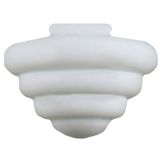 Lighting Inspirations Beehive 10" Glass Shade 4 1/4" fitter Opal Matte
