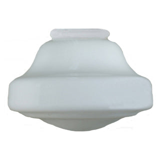 Lighting Inspirations Lincoln Schoolhouse Shade 6 1/4" Fitter Opal Gloss
