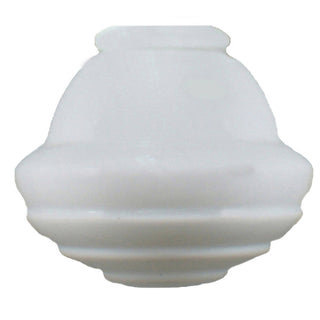 Lighting Inspirations Parkville Glass Shade 9" 4 1/4"Fitter Opal Matt