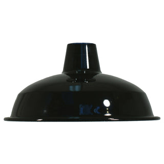 Lighting Inspirations Warehouse 300mm Metal Shade 29mm Hole Black
