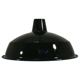 Lighting Inspirations Warehouse 420mm Metal Shade 29mm Hole Black